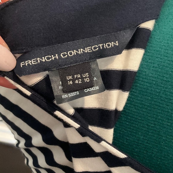 Used but in good condition stripped dress from French Connection - Picture 8 of 9